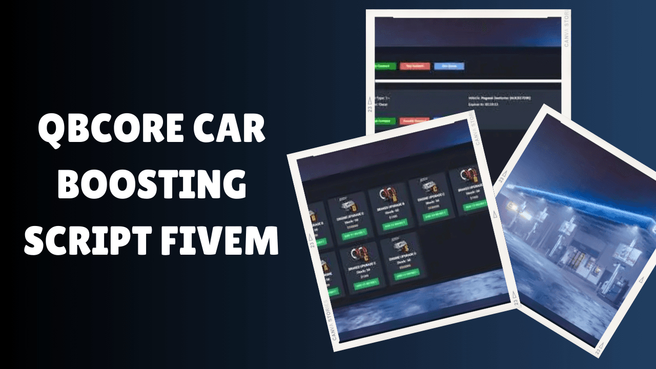 QBcore Car Boosting Script FiveM