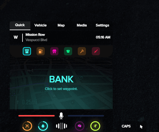 fivem hud car