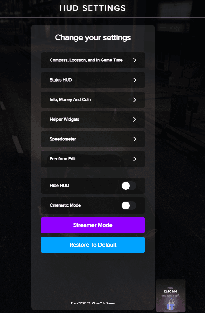 fivem car hud