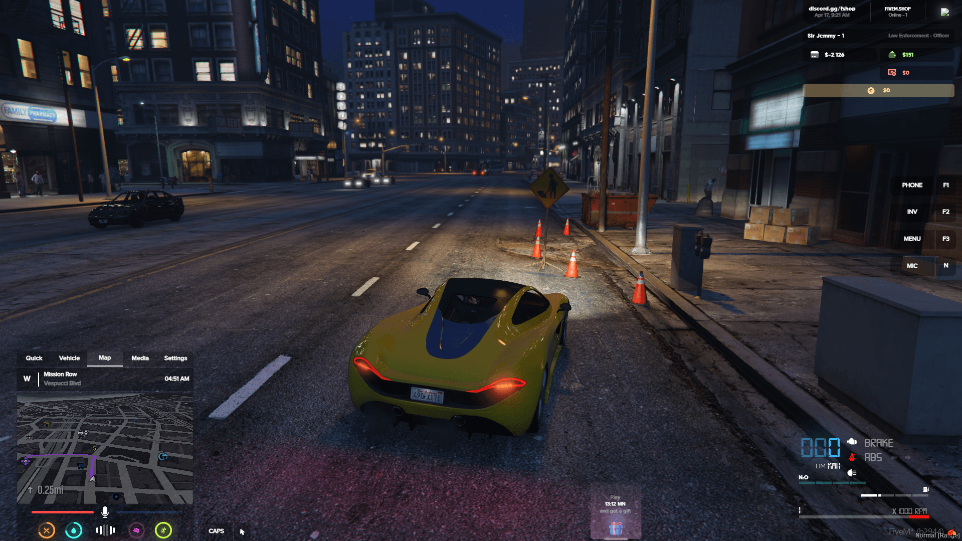 car hud fivem