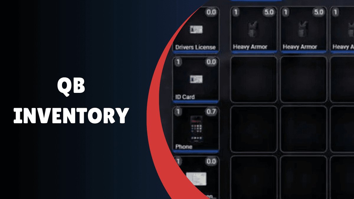 QB Inventory: Slot-Based System for FiveM Servers.
