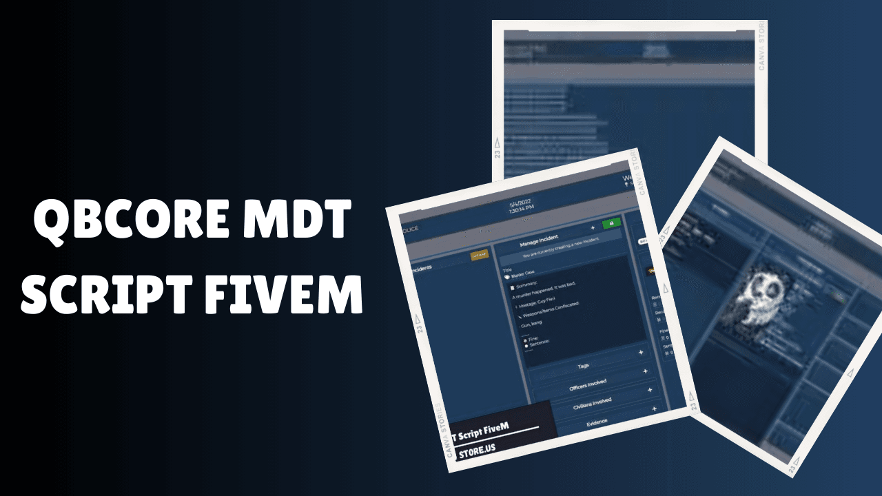 QBcore MDT Script FiveM