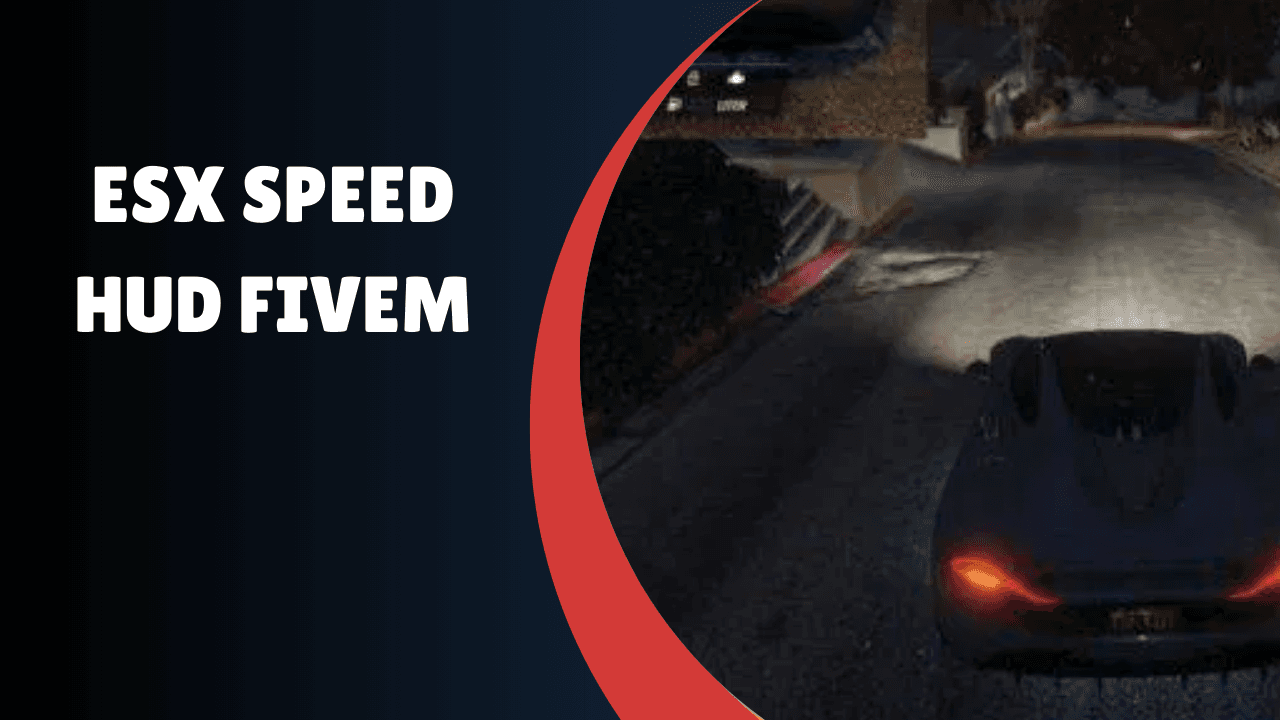 ESX Speed HUD FiveM