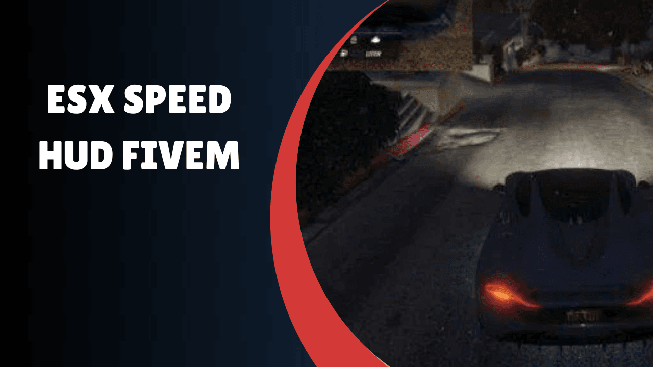 ESX Speed HUD FiveM