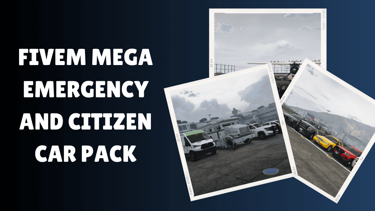 FiveM Mega Emergency And Citizen Car Pack