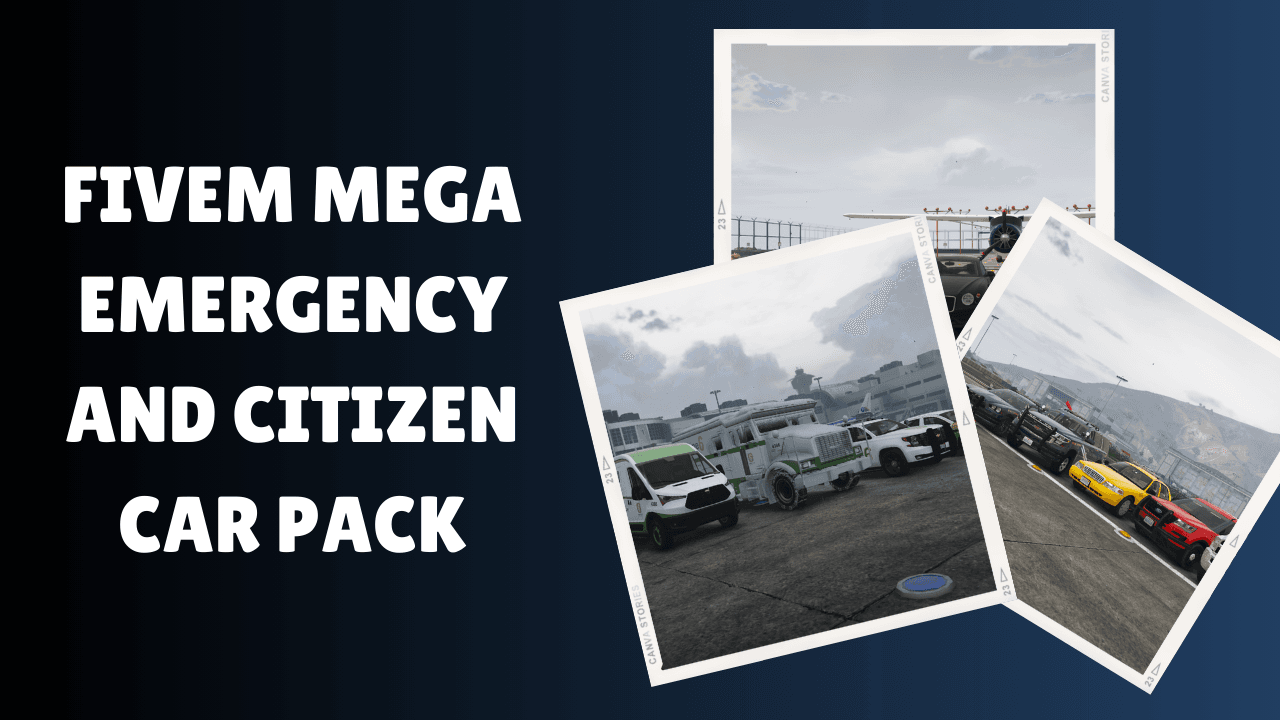 FiveM Mega Emergency And Citizen Car Pack