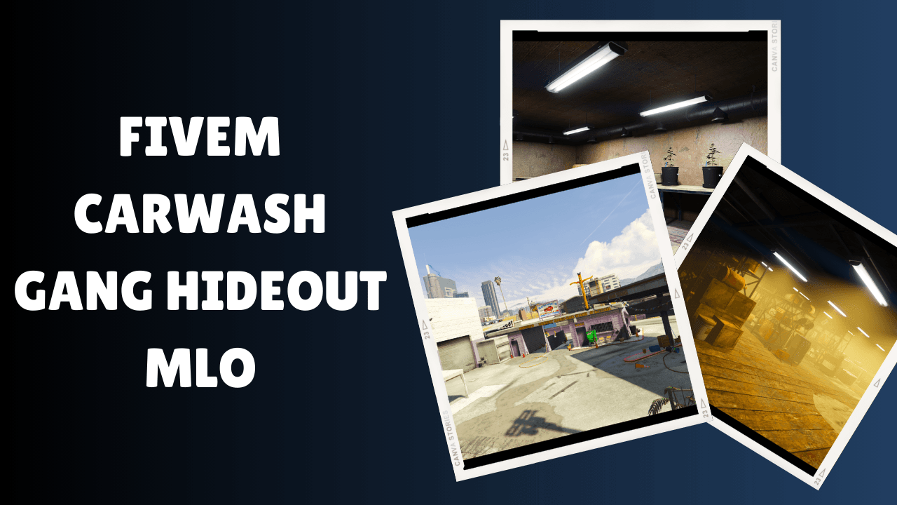 FiveM CarWash Gang Hideout MLO