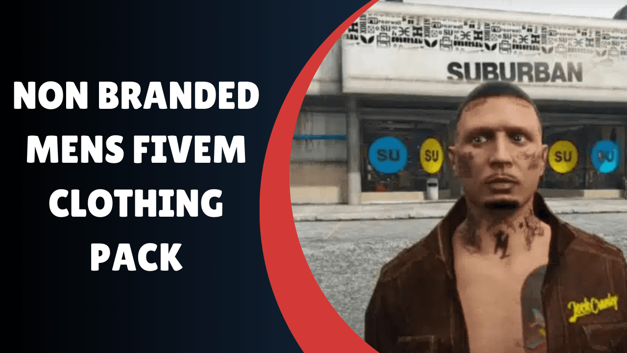 Non Branded Mens FiveM Clothing Pack