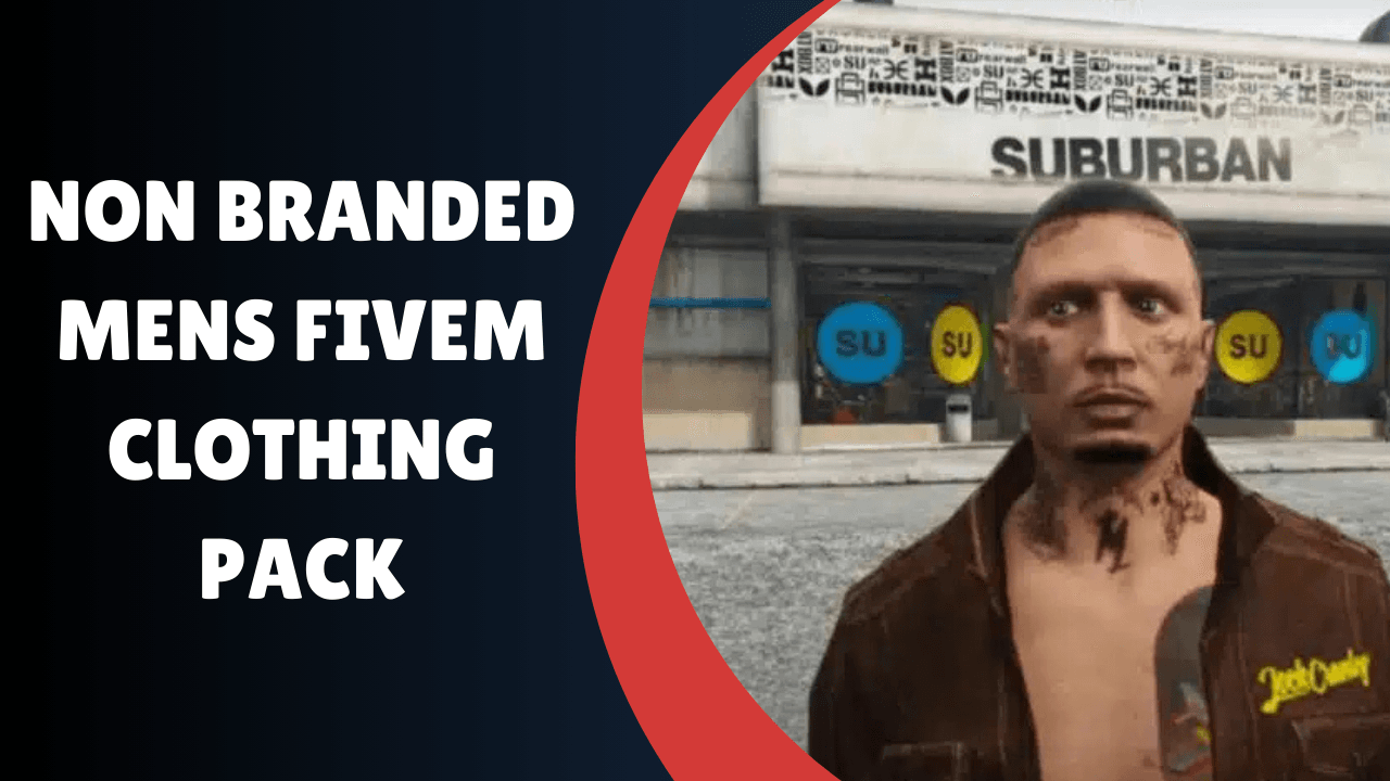 Non Branded Mens FiveM Clothing Pack