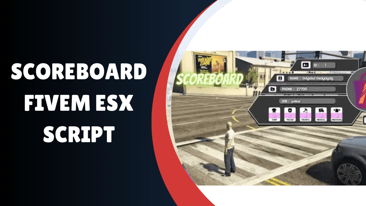 Scoreboard FiveM ESX Script