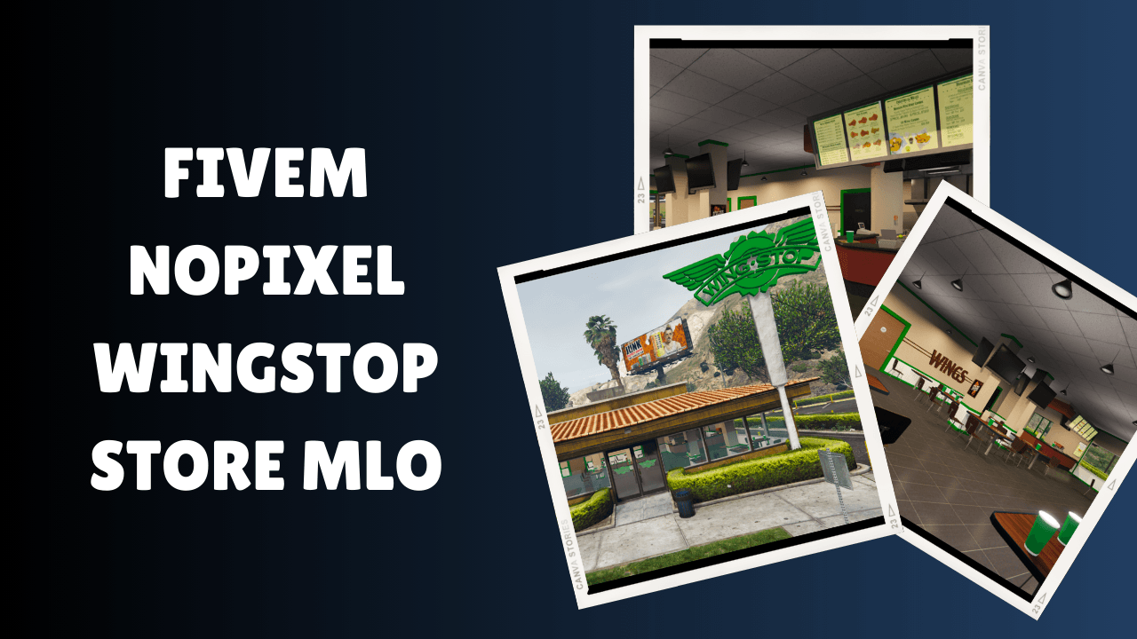 FiveM NoPixel Wingstop Store MLO