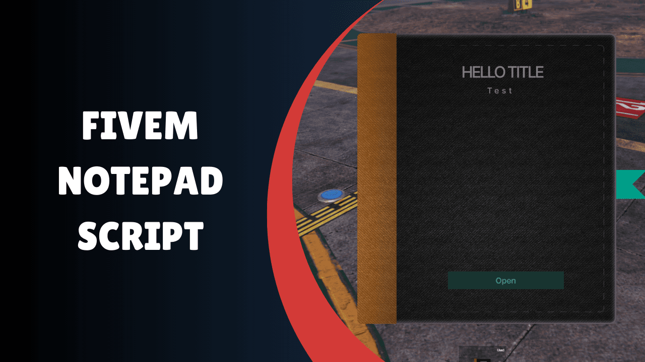 FiveM Notepad Script