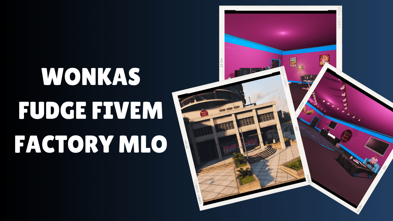 Wonkas Fudge FiveM Factory MLO