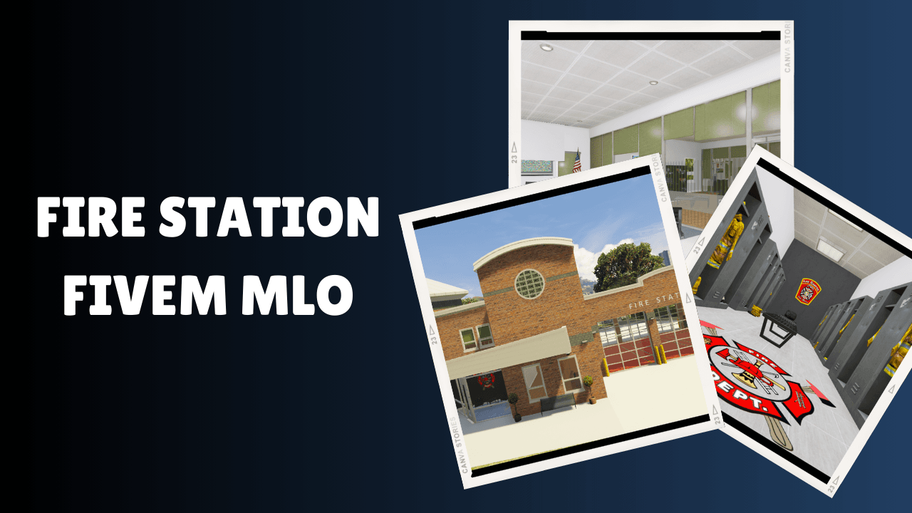 Fire station FiveM MLO