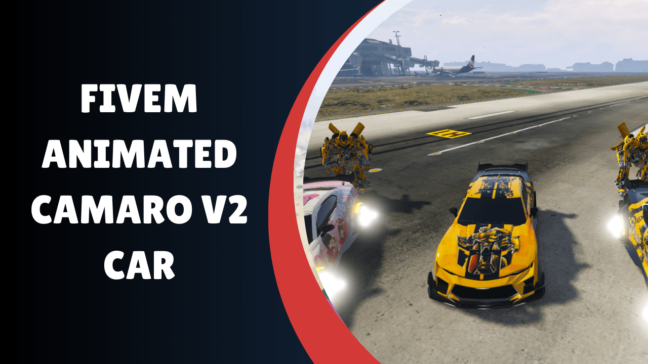 FiveM Animated Camaro V2 Car