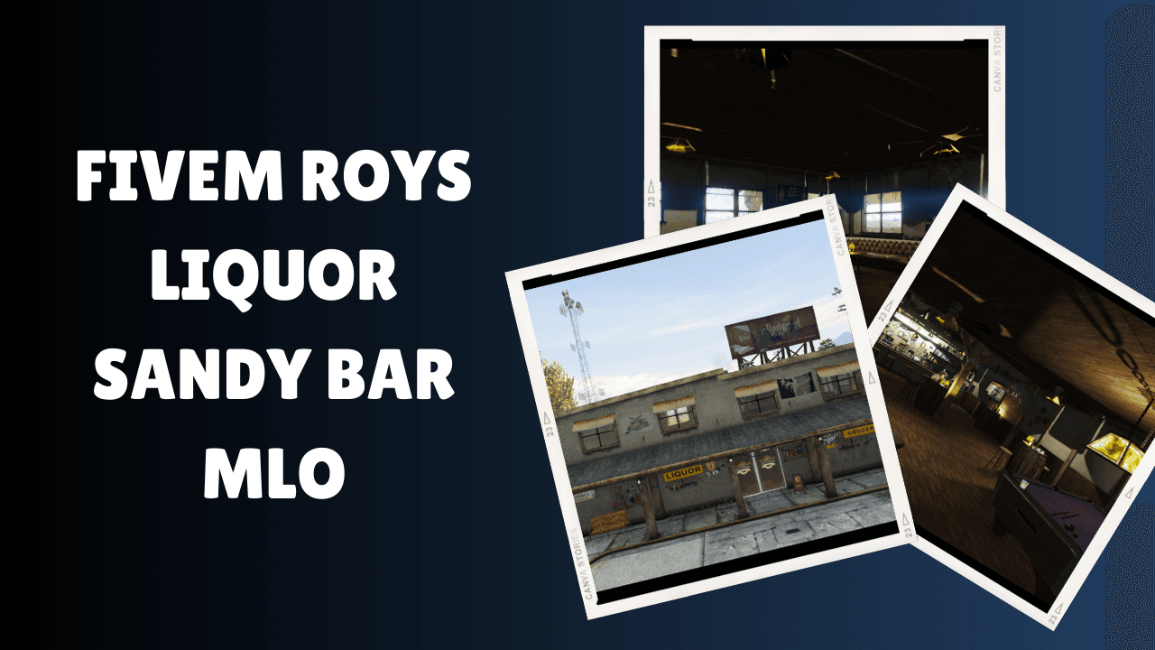 FiveM Roys Liquor Sandy Bar MLO