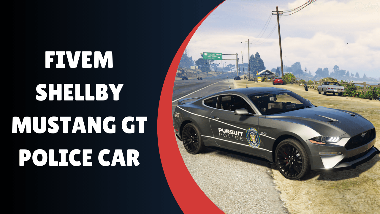 FiveM Shellby Mustang GT Police Car