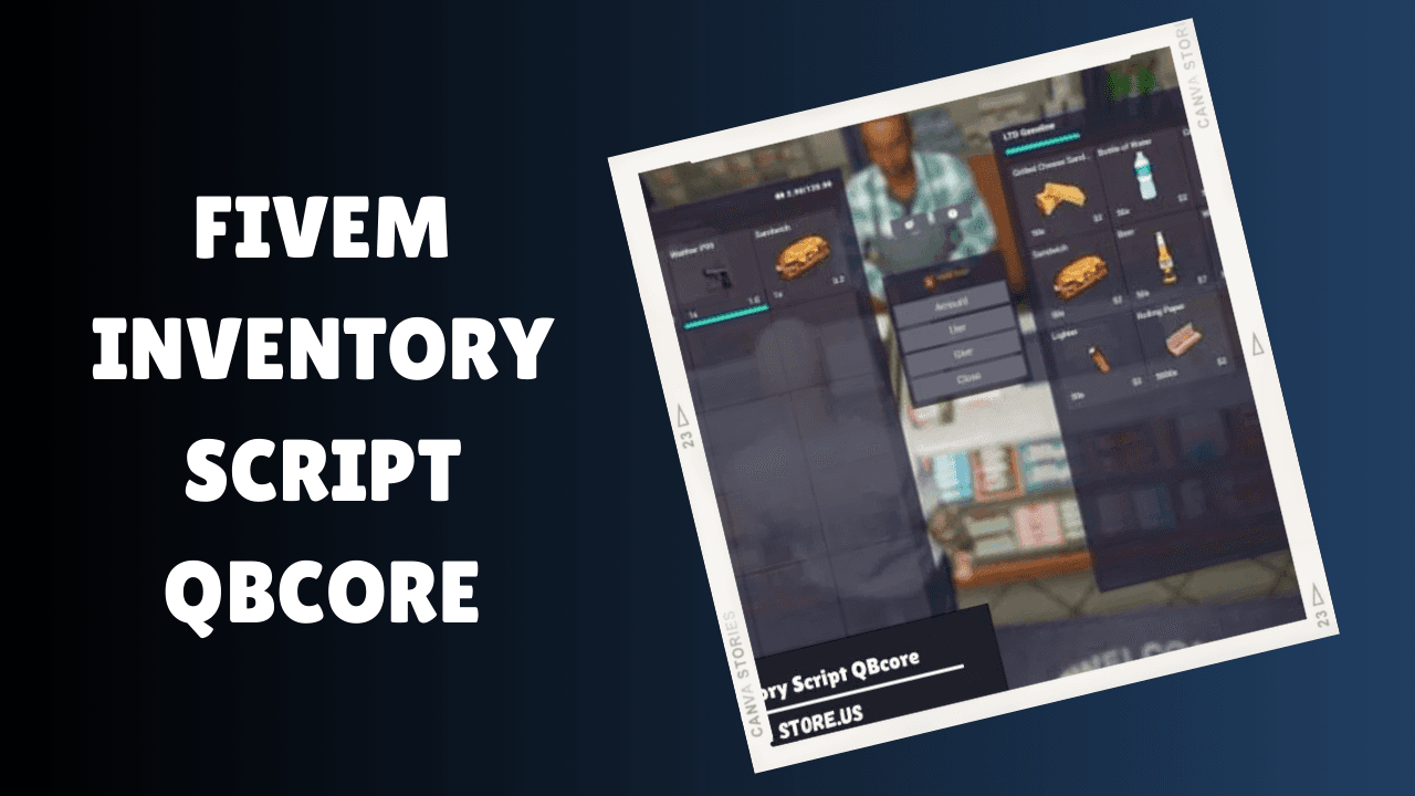 FiveM Inventory Script QBcore