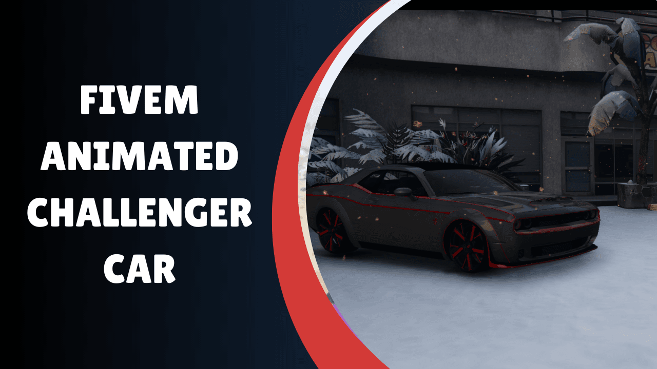 FiveM Animated Challenger Car