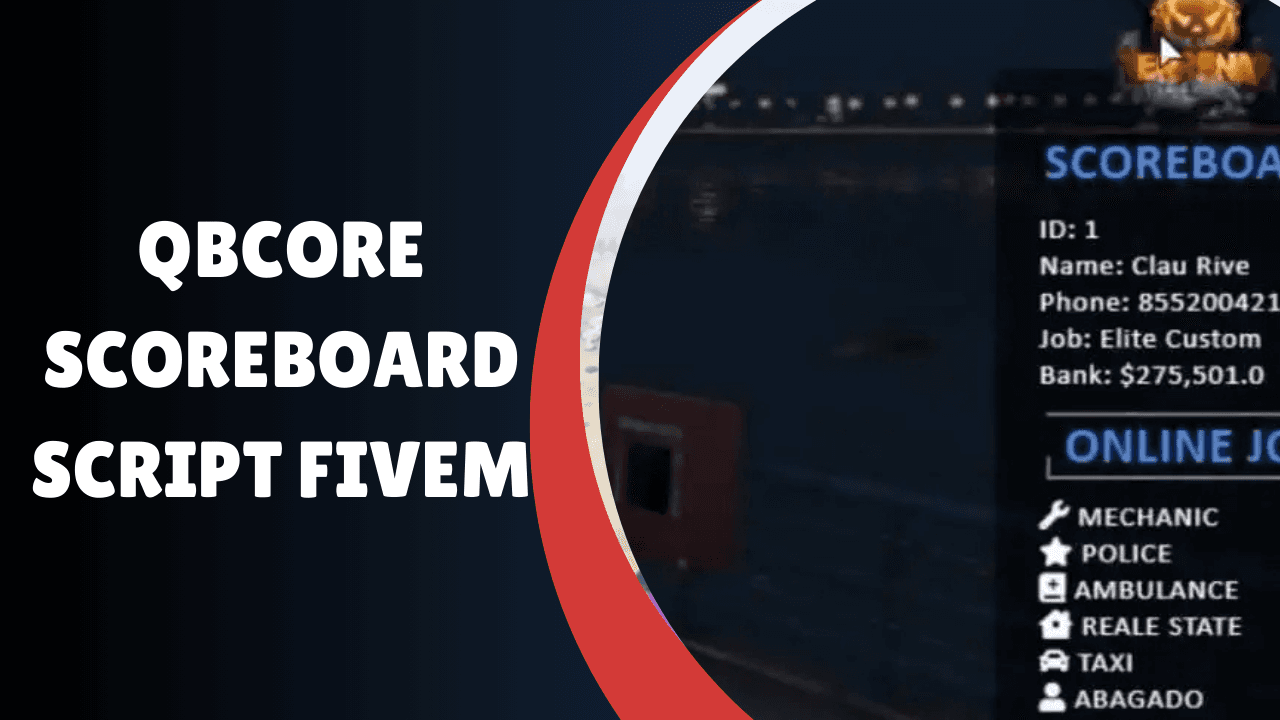 QBcore Scoreboard Script FiveM