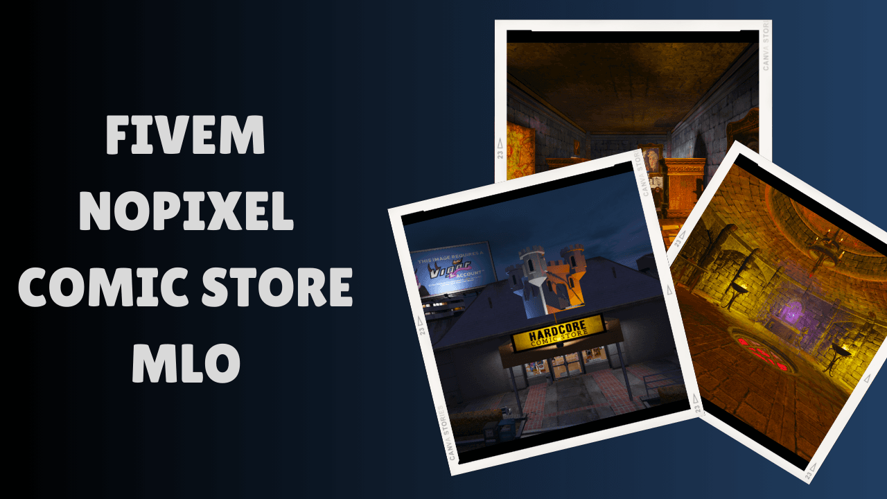 FiveM NoPixel Comic Store MLO