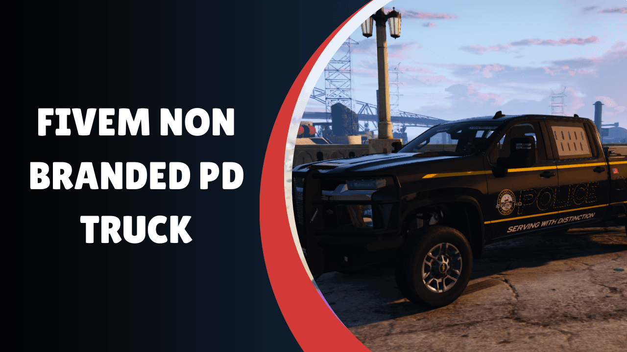 FiveM Non Branded PD Truck