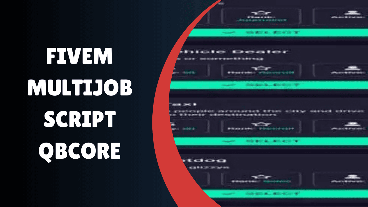 FiveM Multijob Script QBcore