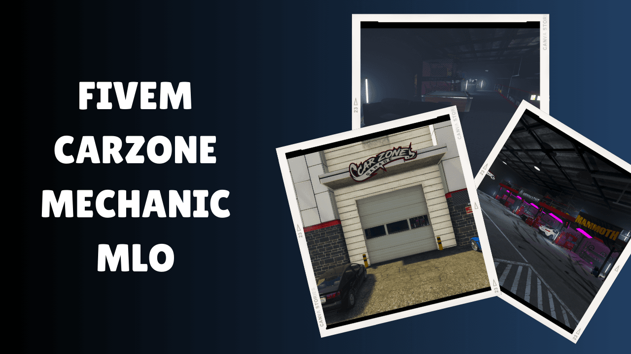 FiveM Carzone Mechanic MLO