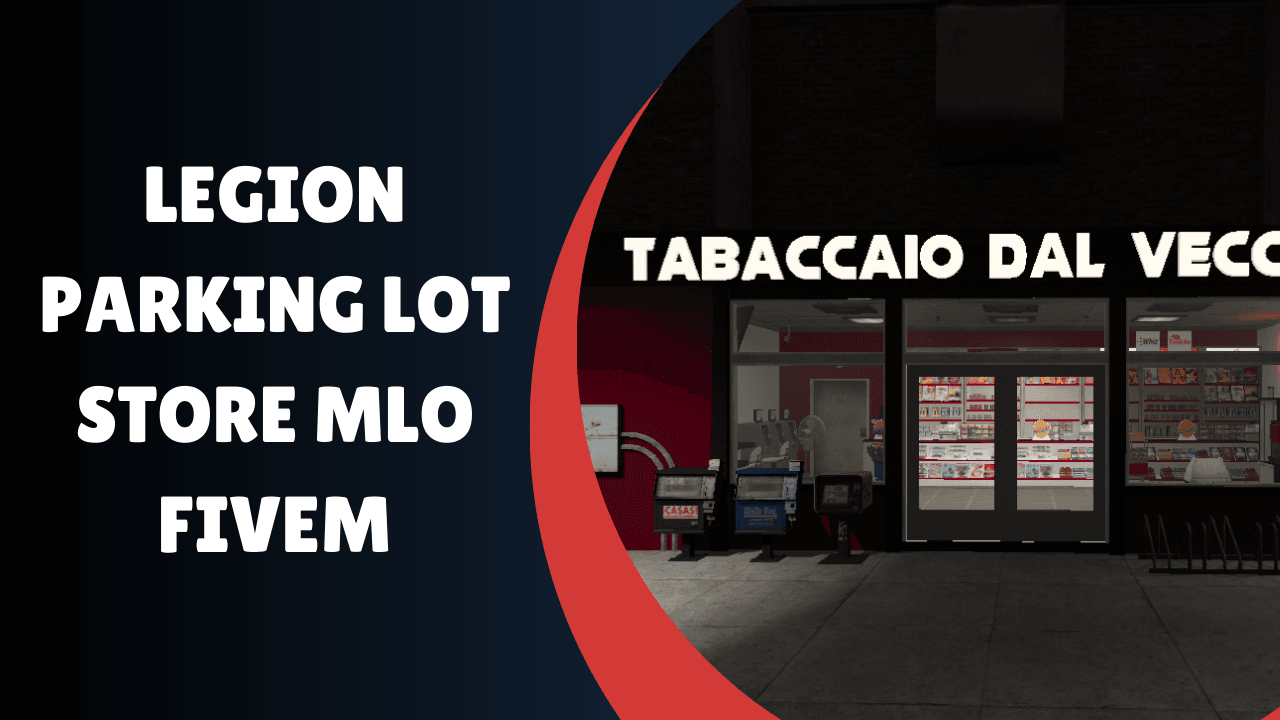 Legion Parking lot Store MLO FiveM