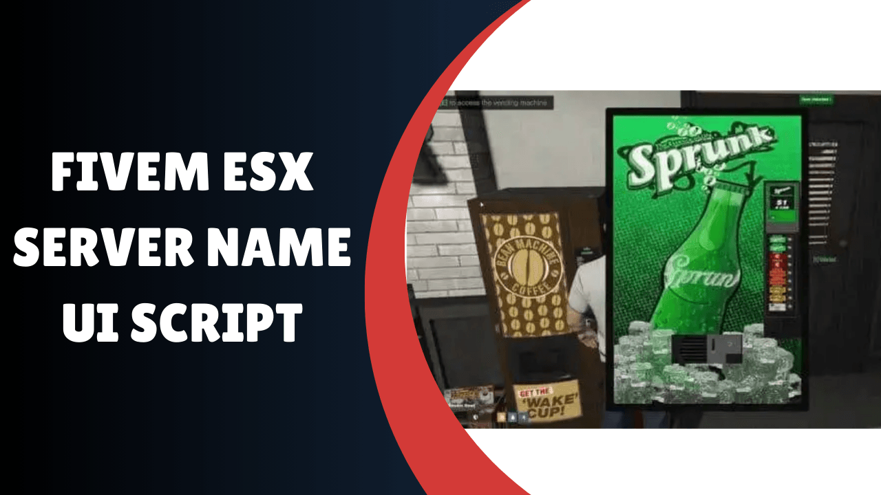 FiveM ESX Server Name UI Script