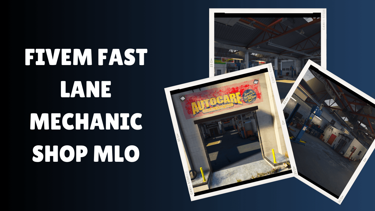 FiveM Fast Lane Mechanic Shop MLO