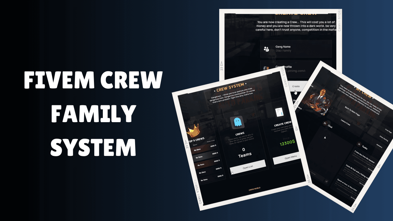FiveM Crew Family System