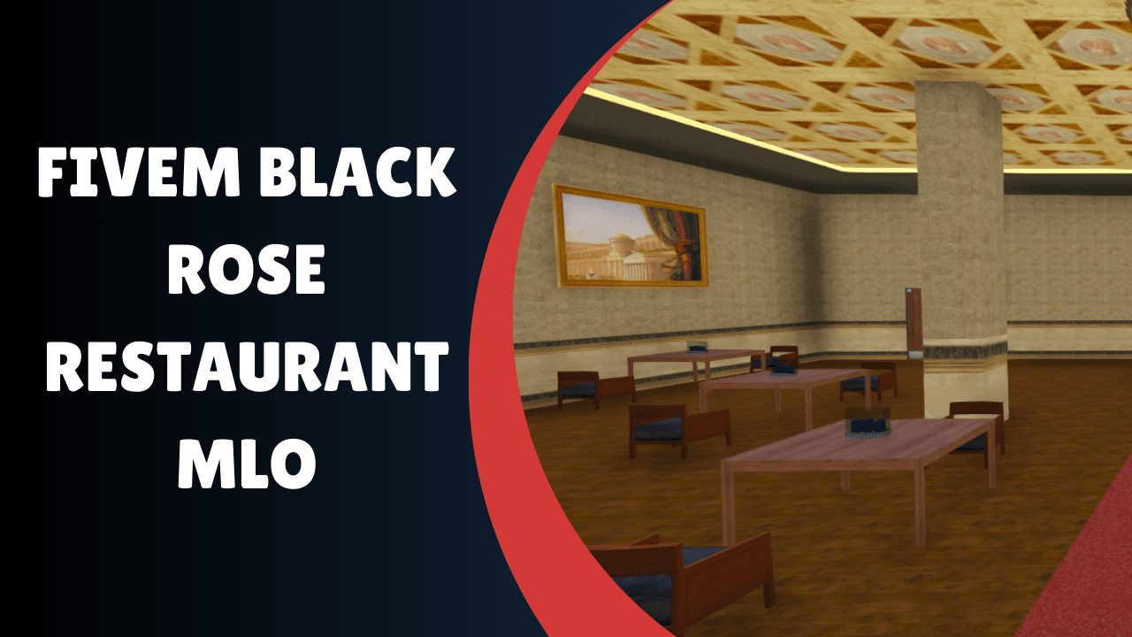 FiveM Black Rose Restaurant MLO