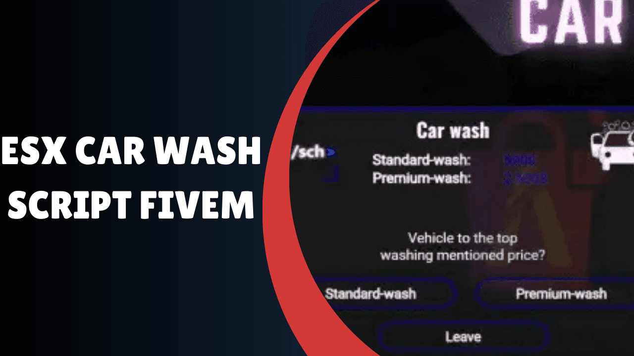 ESX Car Wash Script FiveM