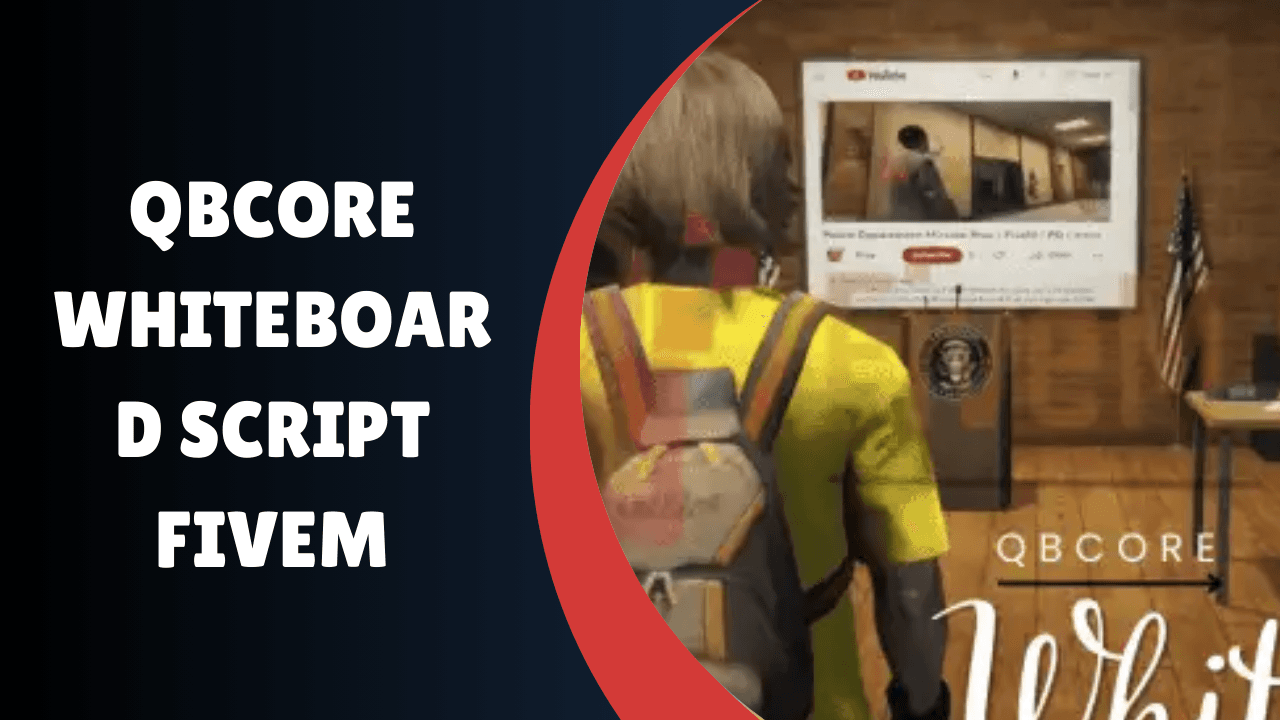 QBcore Whiteboard Script FiveM