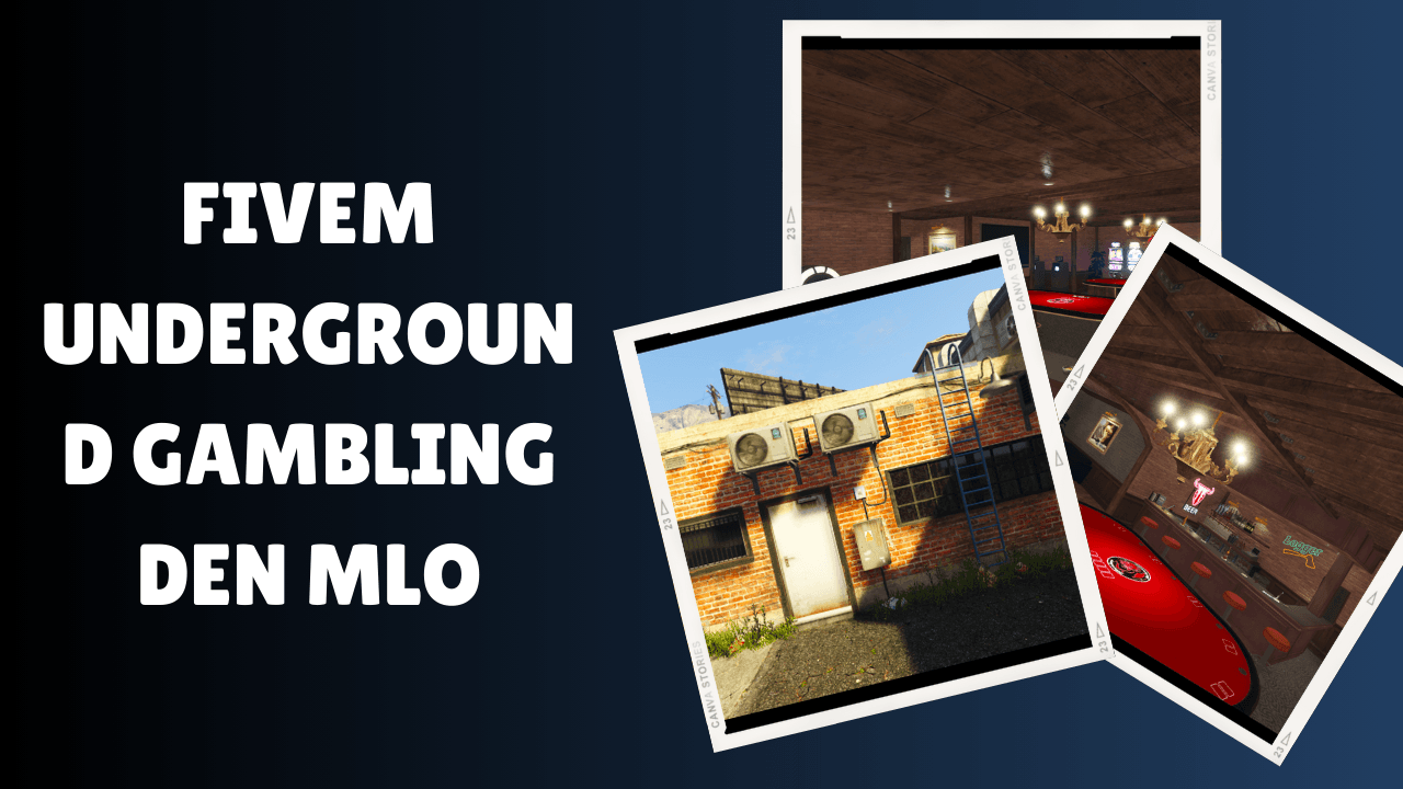 FiveM Underground Gambling Den MLO
