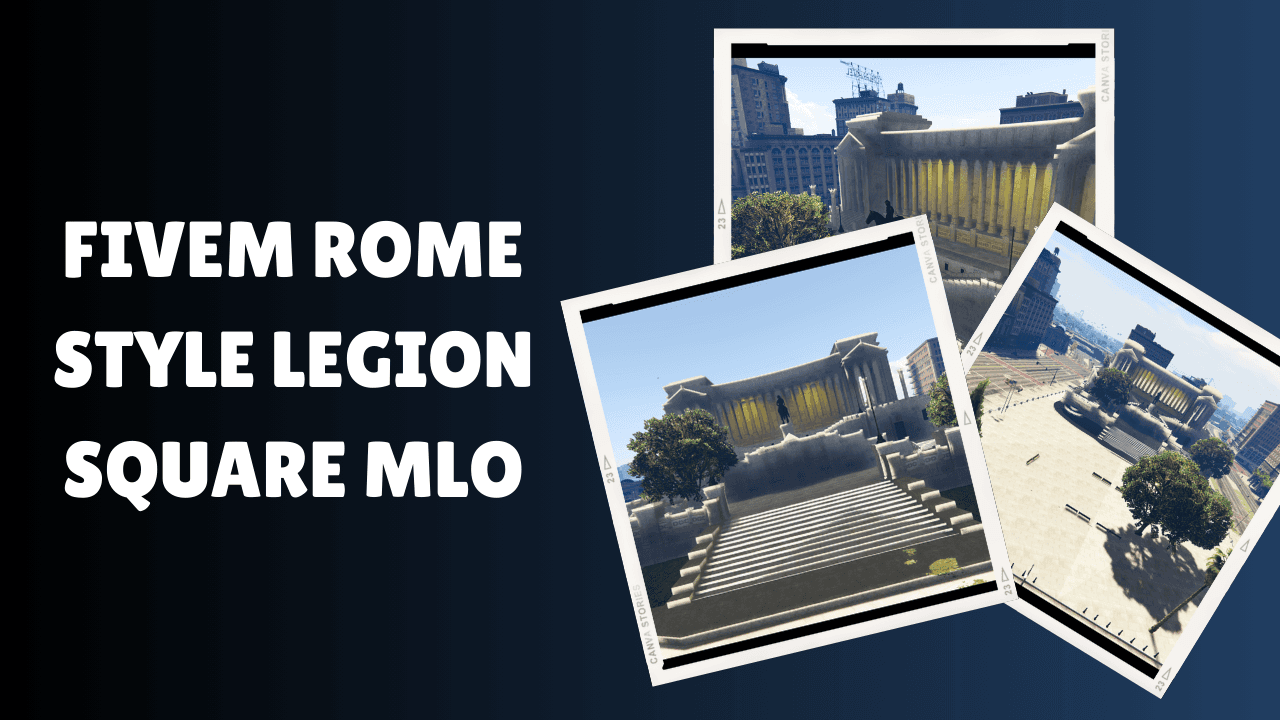 FiveM Rome Style Legion Square MLO