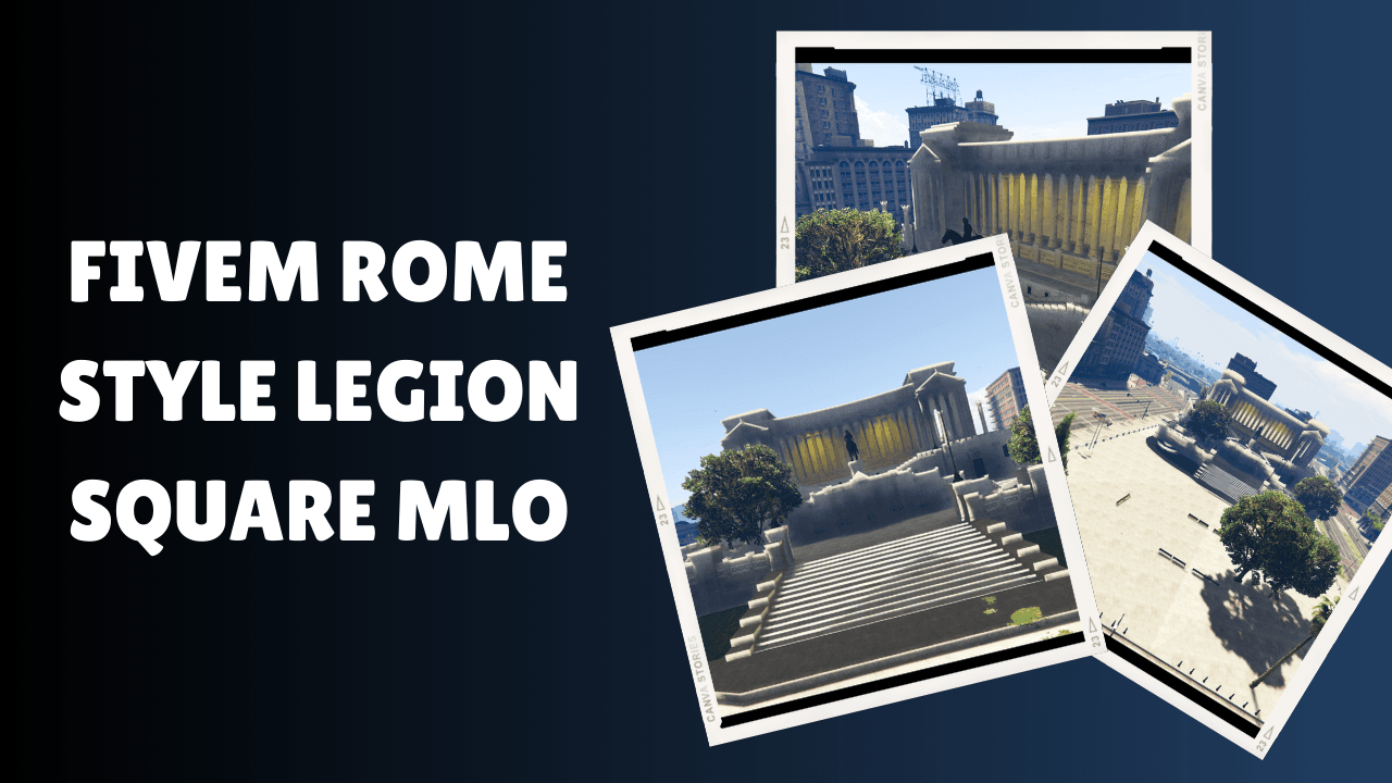FiveM Rome Style Legion Square MLO
