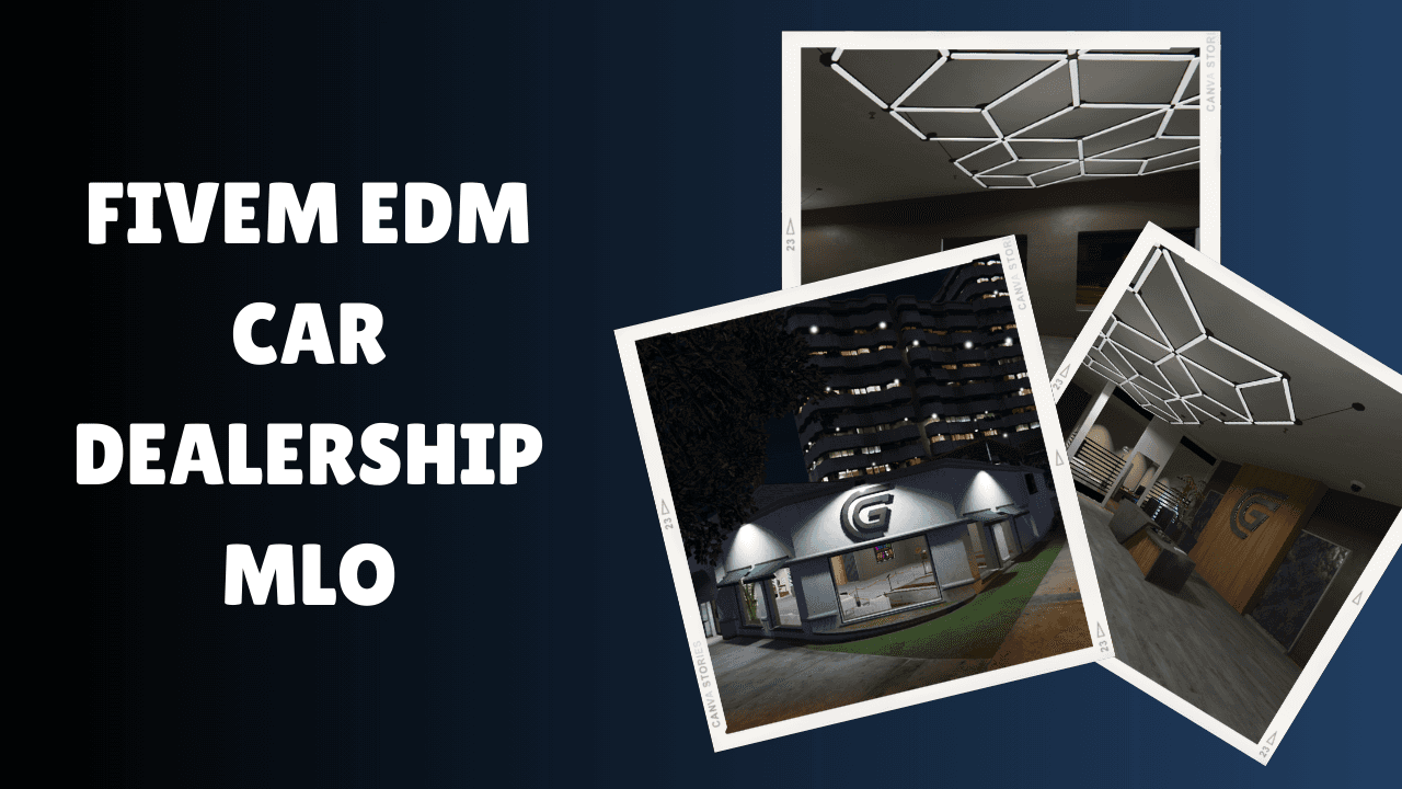 FiveM EDM Car Dealership MLO