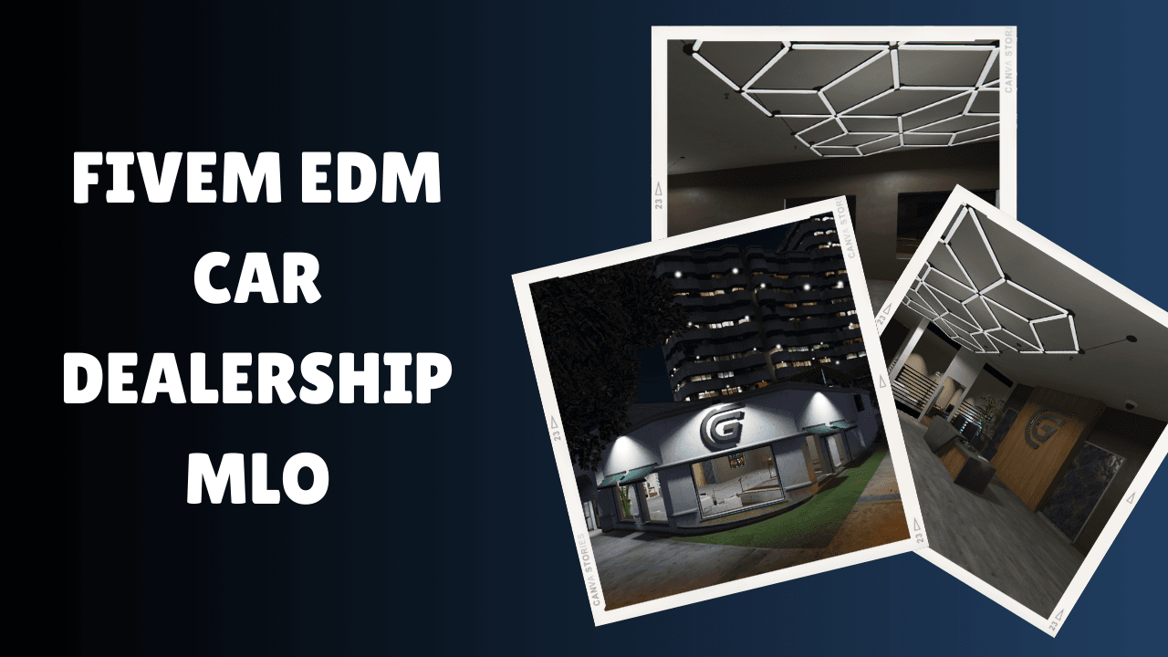 FiveM EDM Car Dealership MLO