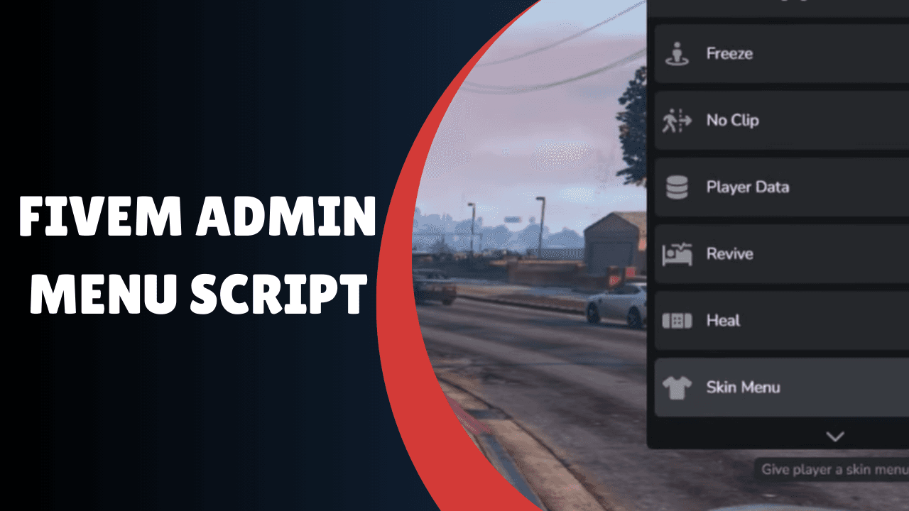 FiveM Admin Menu Script