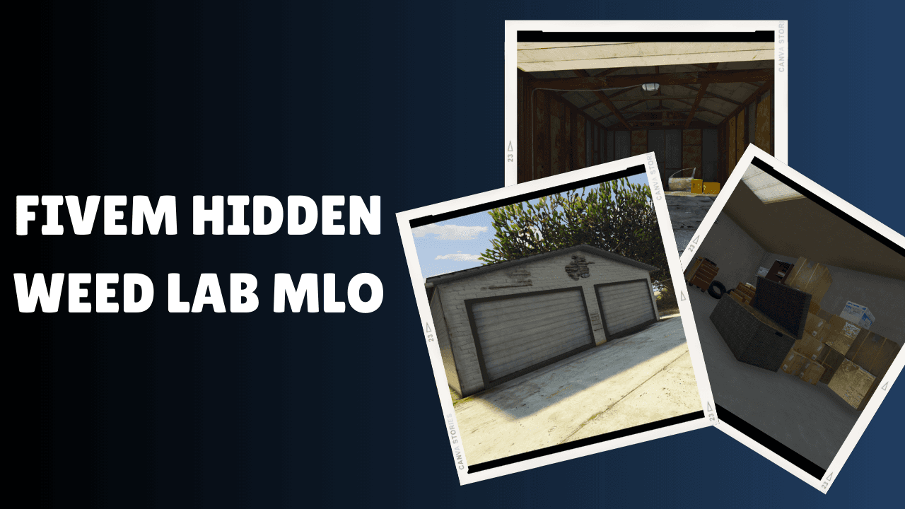 FiveM Hidden Weed Lab MLO