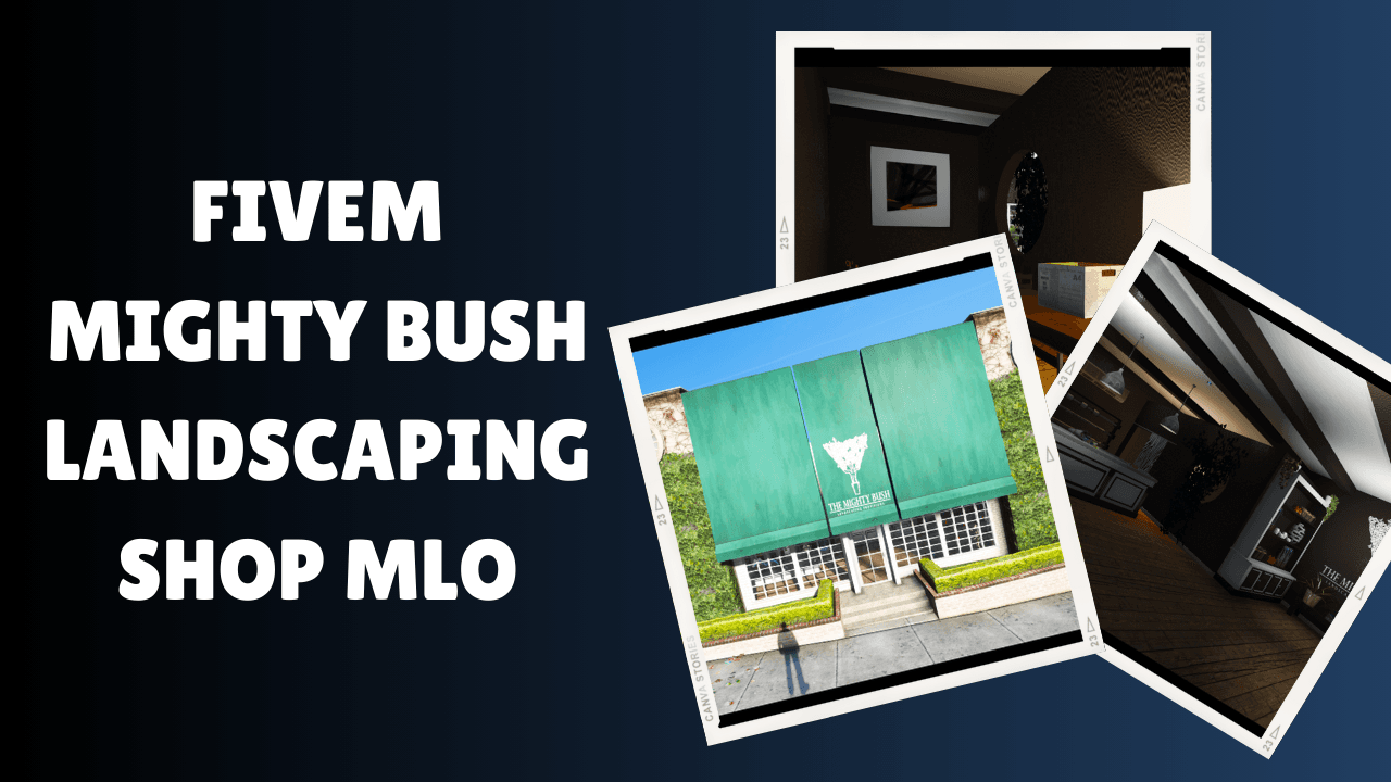FiveM Mighty Bush Landscaping Shop MLO