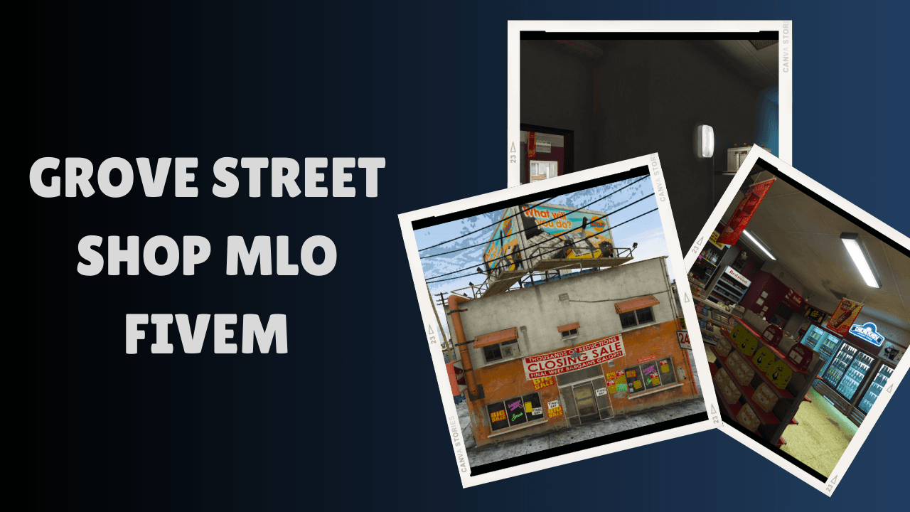 Grove Street Shop MLO FiveM