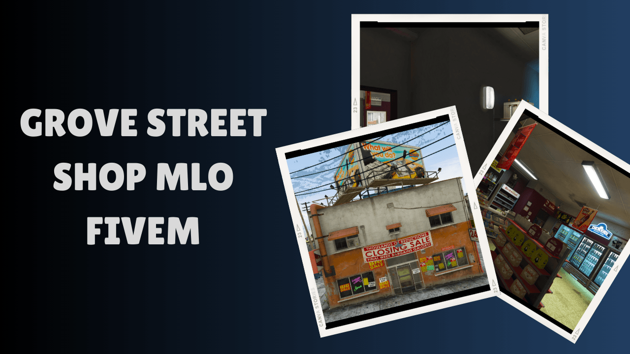 Grove Street Shop MLO FiveM