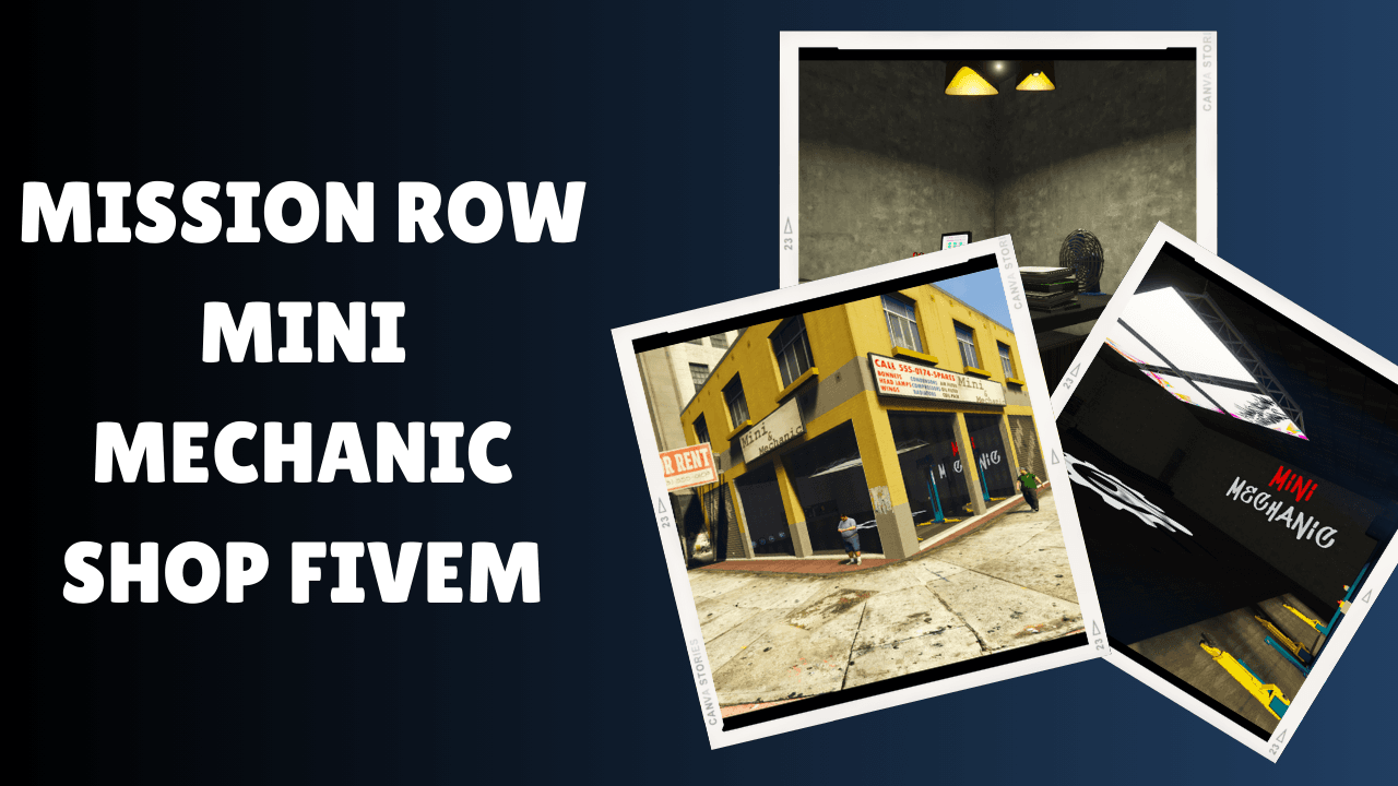 Mission Row Mini Mechanic Shop FiveM