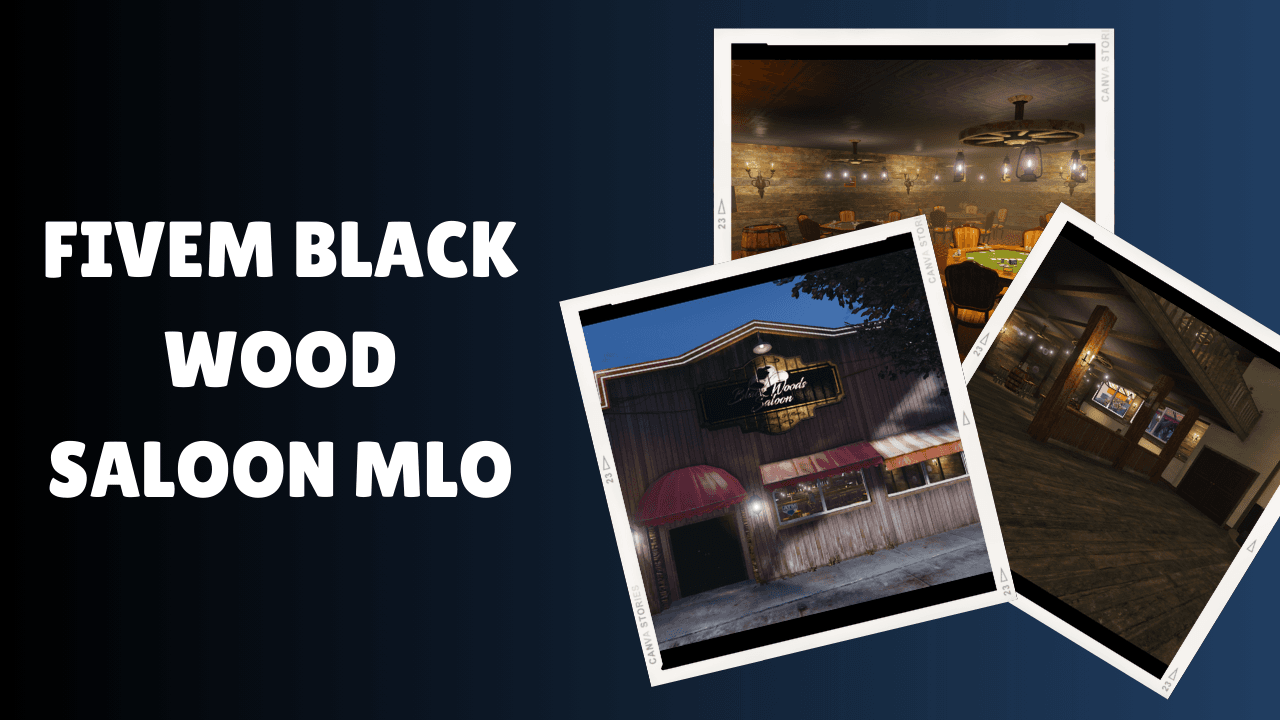 FiveM Black Wood Saloon MLO