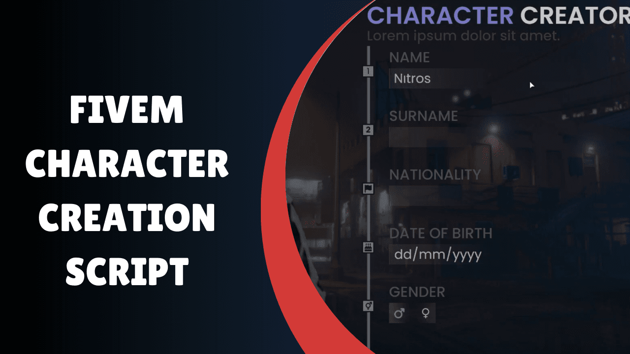 FiveM Character Creation Script