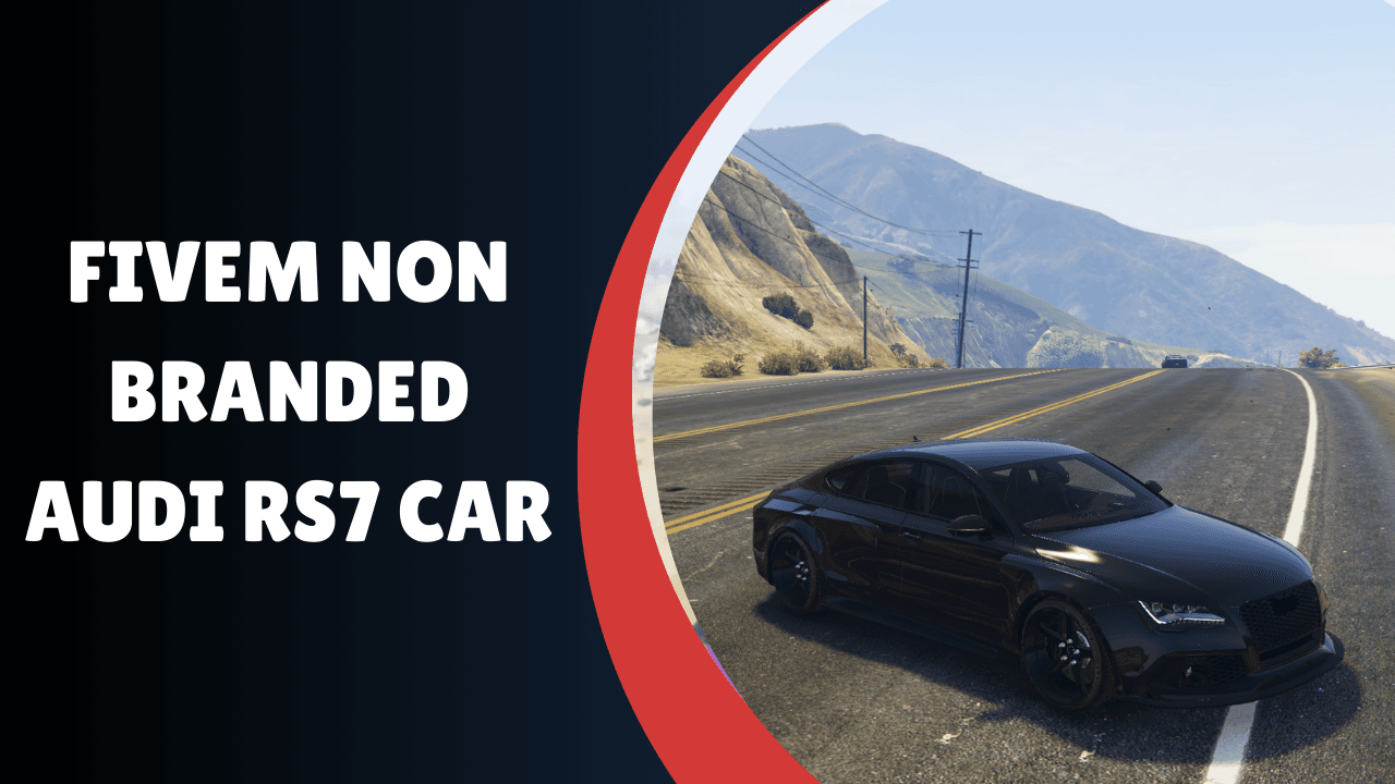 FiveM Non Branded Audi RS7 Car