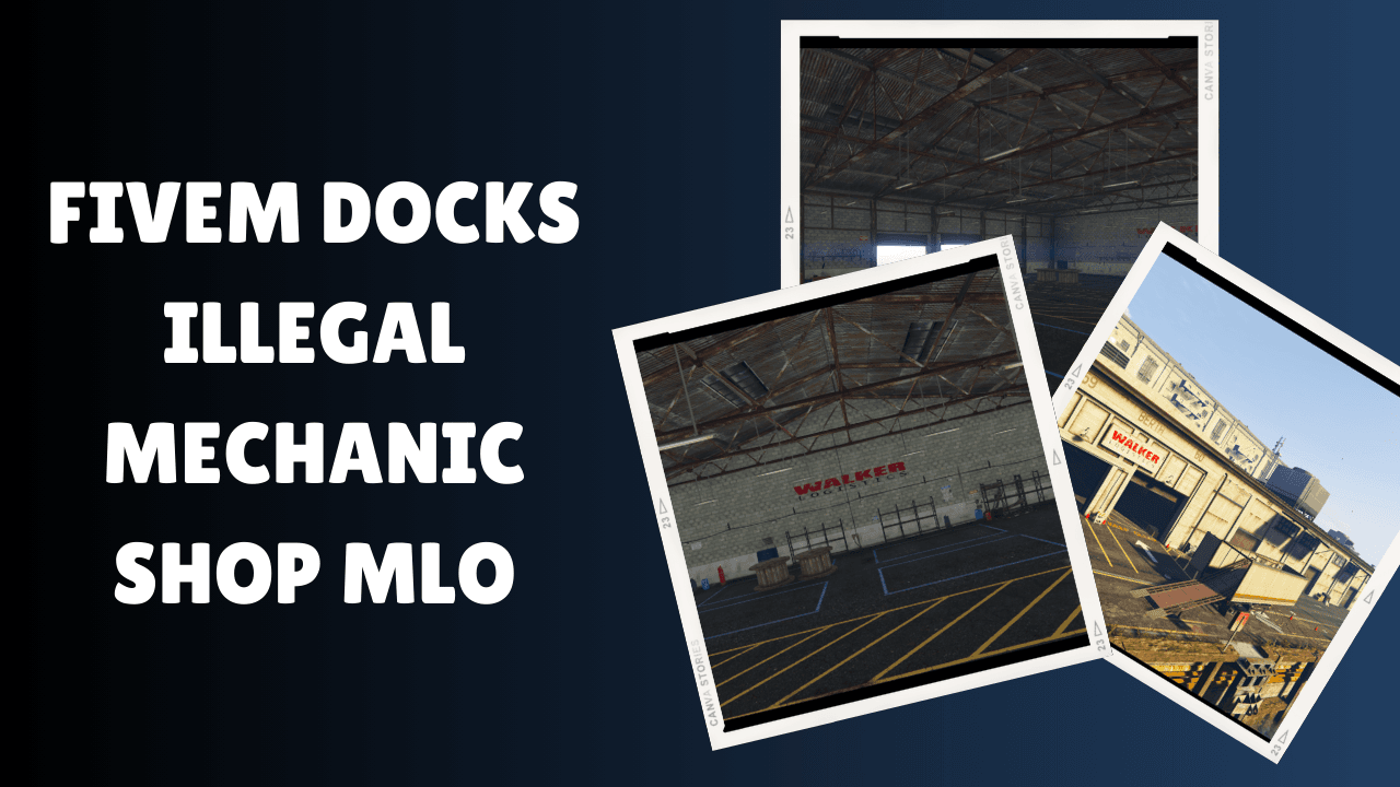 FiveM Docks Illegal Mechanic Shop MLO